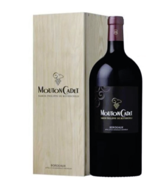 MOUTON CADET ROUGE 2021 A.O.C BORDEAUX 13.50° 1X5L CAISSE