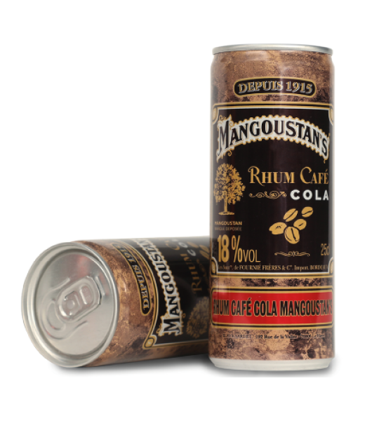 RHUM MANGOUSTAN CAFE 25CL