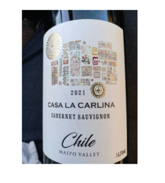 CASA LA CARLINA CABERNET VIN RGE