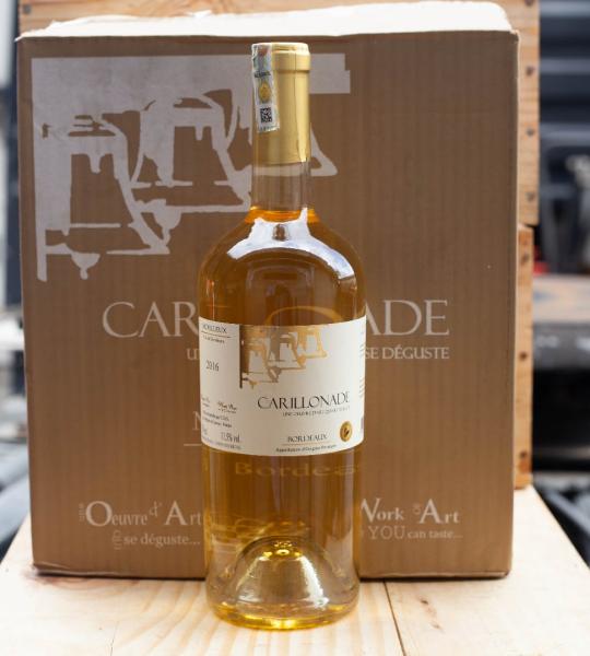 CARTON CARILLONADE VIN BORDEAUX BLANC