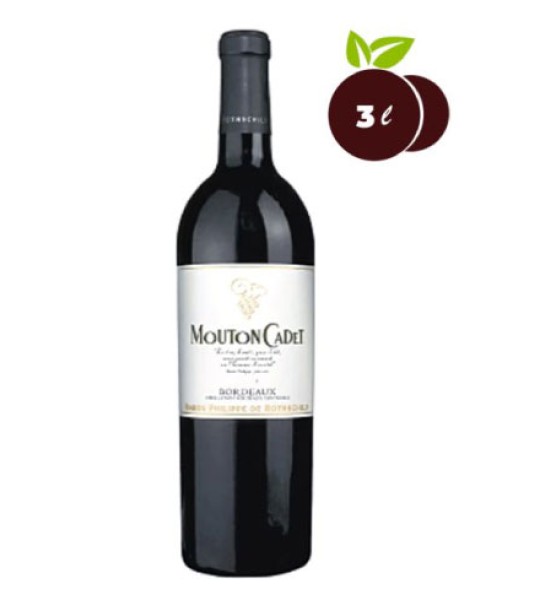 MOUTON CADET ROUGE BORDEAUX 2021 3L