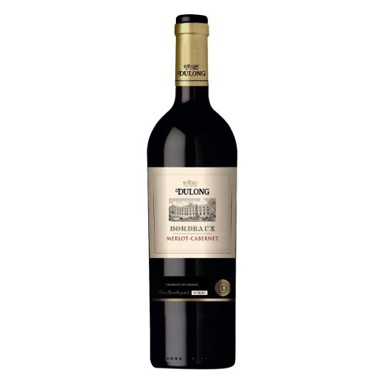 DULONG MERLOT-CABERNET ROUGE 75CL