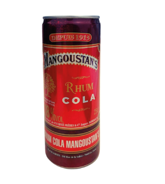 RHUM MANGOUSTAN COLA 25CL