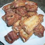 TRAVERS DE PORC BRAISE