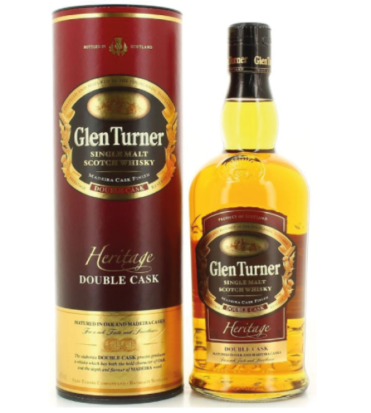 GLEN TURNER HERITAGE SINGLE MALT + ETUI 70CL